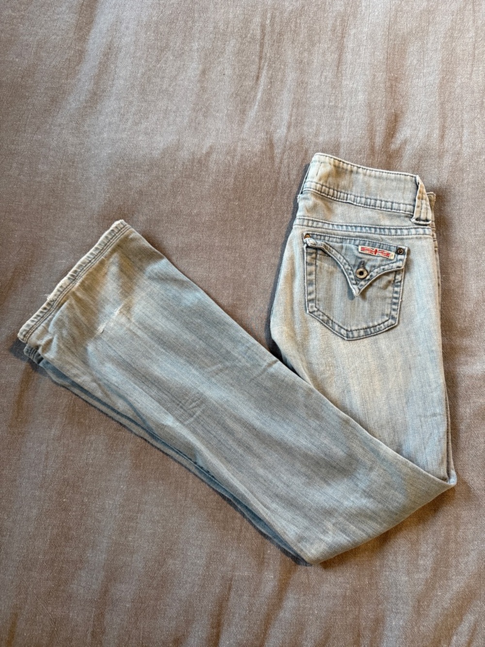 Hudson Jeans Light Blue Flare Jeans - Picture 3 of 6